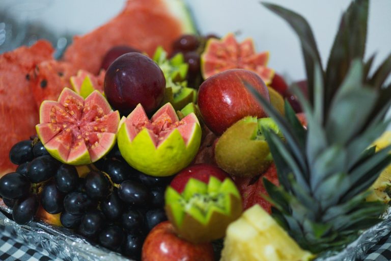 Fresh cut fruit platter